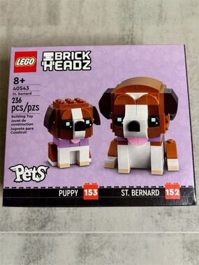 Lego BrickHeadz Pets St. Bernard Set (#40543)